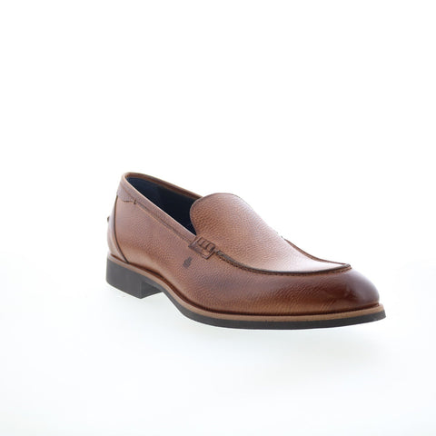Di Bianco Etna Mens Gray Leather Slip On Loafers & Slip Ons Casual Shoes