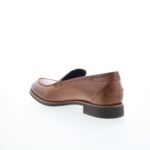 Di Bianco Etna Mens Gray Leather Slip On Loafers & Slip Ons Casual Shoes