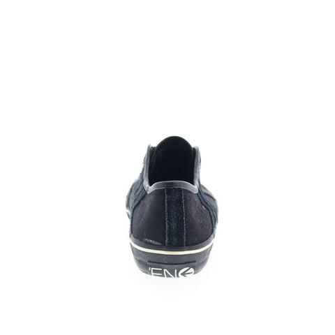 Energie Vulker Wash F00198 Mens Black Suede Lace Up Lifestyle Sneakers Shoes