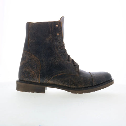 Bed Stu Renton F414035 Mens Black Leather Zipper Casual Dress Boots
