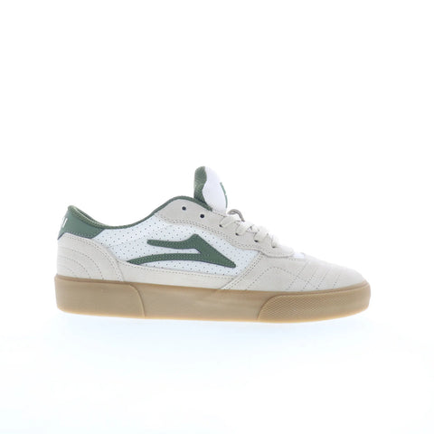 Lakai Cambridge Mens Gray Suede Lace Up Skate Inspired Sneakers Shoes