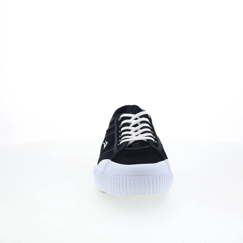 Lakai Conrad Elite Mens Black Suede Lace Up Skate Inspired Sneakers Shoes