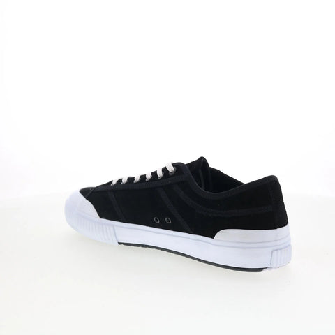 Lakai Conrad Elite Mens Black Suede Lace Up Skate Inspired Sneakers Shoes