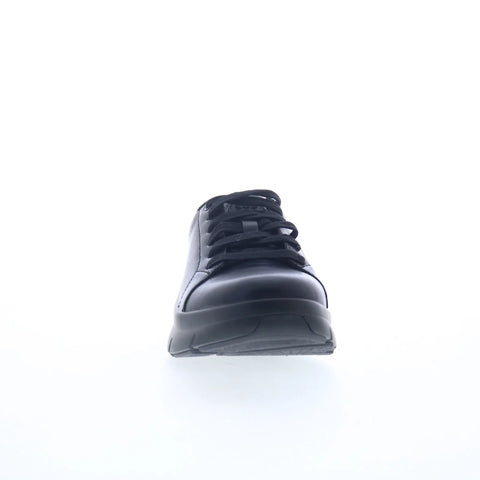 Alegria Flote FLO-7441 Womens Black Synthetic Lace Up Lifestyle Sneakers Shoes