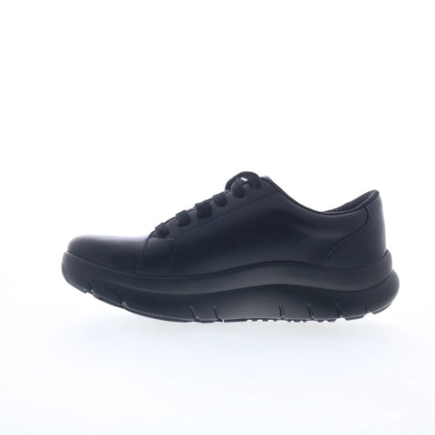 Alegria Flote FLO-7441 Womens Black Synthetic Lace Up Lifestyle Sneakers Shoes