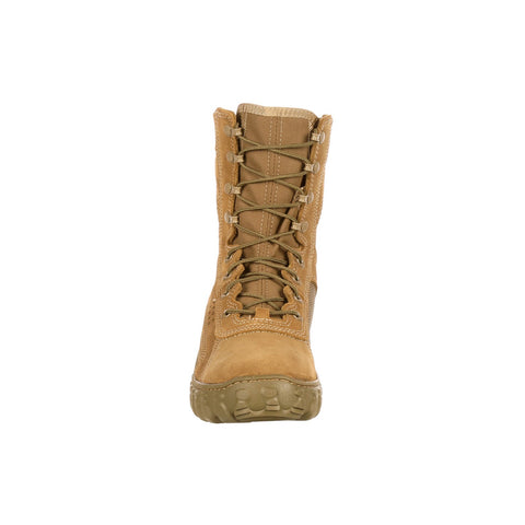 Rocky S2V Tactical Military FQ0000104 Mens Brown Wide Leather Tactical Boots