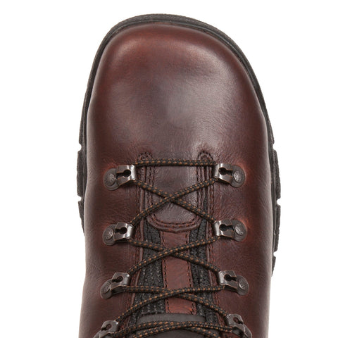 Rocky Mobilite Steel Toe Waterproof Oil-Resistant Mens Brown Boots