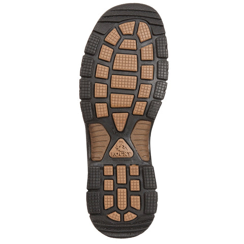 Rocky Mobilite Steel Toe Waterproof Oil-Resistant Mens Brown Boots