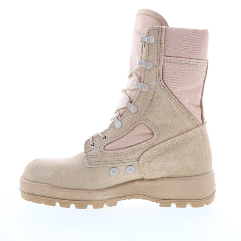 McRae Combat Jungle Made In USA FRHW Mens Beige Suede Tactical Boots