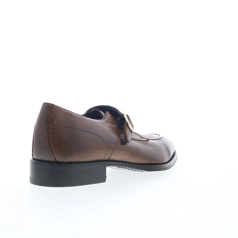 Di Bianco Fiddle Mens Brown Leather Loafers & Slip Ons Casual Shoes