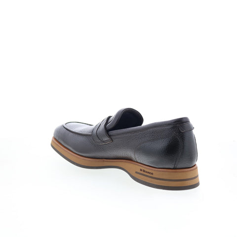 Di Bianco Firenze Mens Brown Leather Slip On Loafers & Slip Ons Casual Shoes