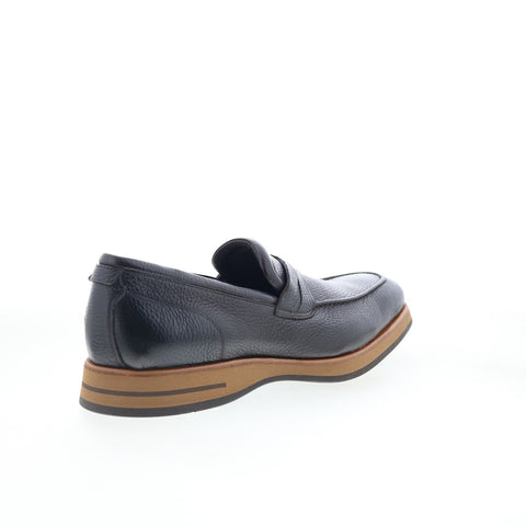 Di Bianco Firenze Mens Brown Leather Slip On Loafers & Slip Ons Casual Shoes