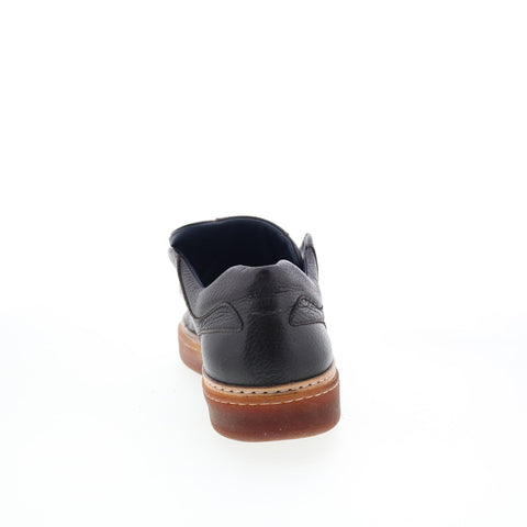 Di Bianco Flaminio Mens Brown Leather Slip On Lifestyle Sneakers Shoes