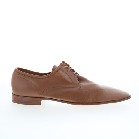 Giano BiBox G143 Mens Brown Leather Lace Up Oxfords & Lace Ups Casual Shoes