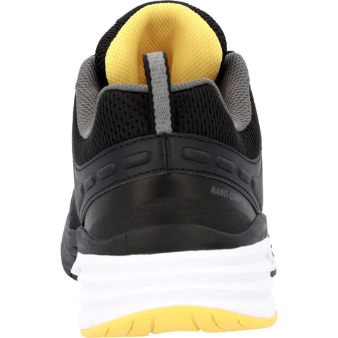Georgia Durablend Sport Composite Toe Mens Black Athletic Work Shoes