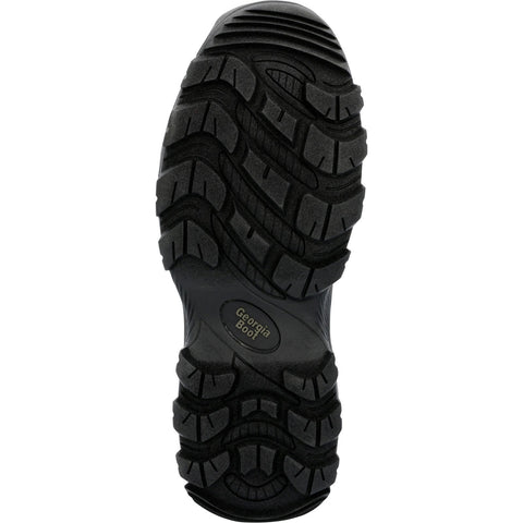 Georgia GBR Mid Rubber GB00631 Mens Green Leather Work & Safety Boots