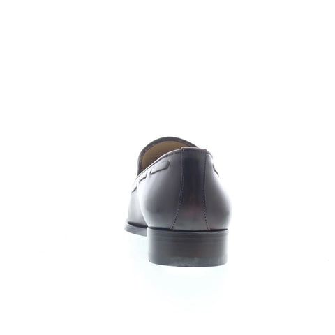 Pastori by Di Bianco GB317 Mens Brown Leather Loafers & Slip Ons Casual Shoes