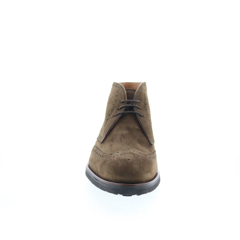Di Bianco GBF316 Mens Brown Suede Lace Up Chukkas Boots
