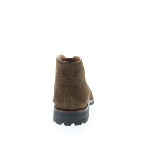 Di Bianco GBF316 Mens Brown Suede Lace Up Chukkas Boots