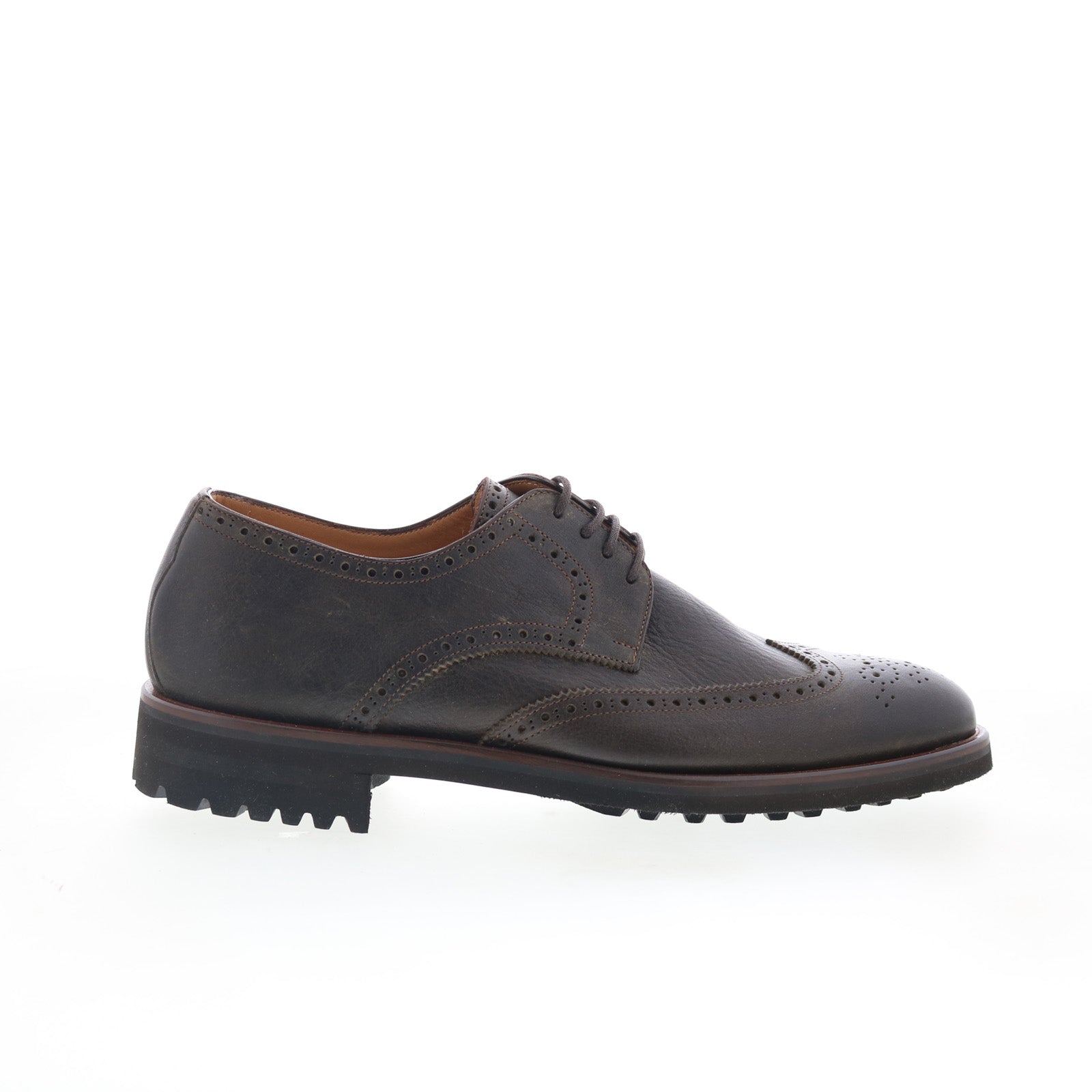 Di Bianco GBF400 Mens Brown Oxfords & Lace Ups Wingtip  display picture 2