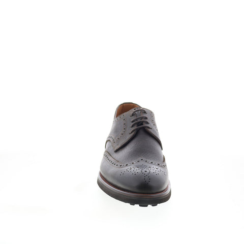 Di Bianco GBF400 Mens Brown Oxfords & Lace Ups Wingtip & Brogue Shoes