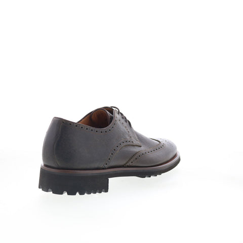 Di Bianco GBF400 Mens Brown Oxfords & Lace Ups Wingtip & Brogue Shoes