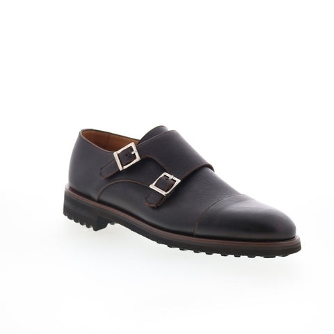 Di Bianco GBF406 Mens Brown Leather Loafers & Slip Ons Casual Shoes