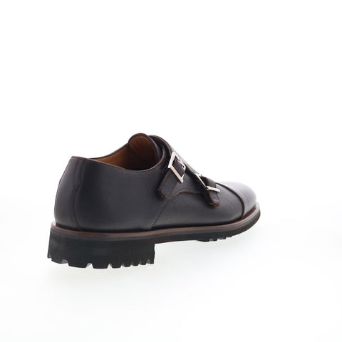 Di Bianco GBF406 Mens Brown Leather Loafers & Slip Ons Casual Shoes