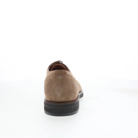 Di Bianco Gorian GBF415 Mens Brown Suede Oxfords & Lace Ups Plain Toe Shoes