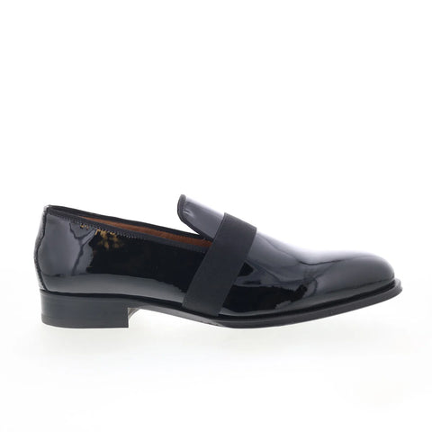 Pastori by Di Bianco Galba Velvet Mens Black Loafers & Slip Ons Casual Shoes
