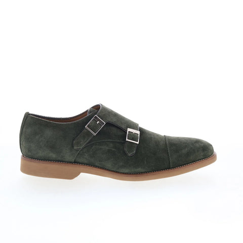 Pastori by Di Bianco Galerius Mens Brown Suede Loafers & Slip Ons Casual Shoes
