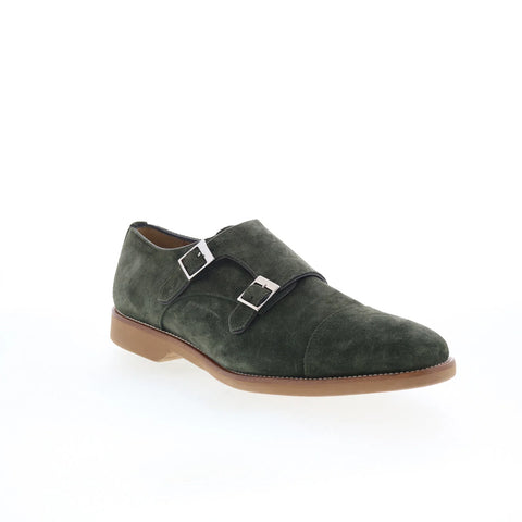 Pastori by Di Bianco Galerius Mens Brown Suede Loafers & Slip Ons Casual Shoes