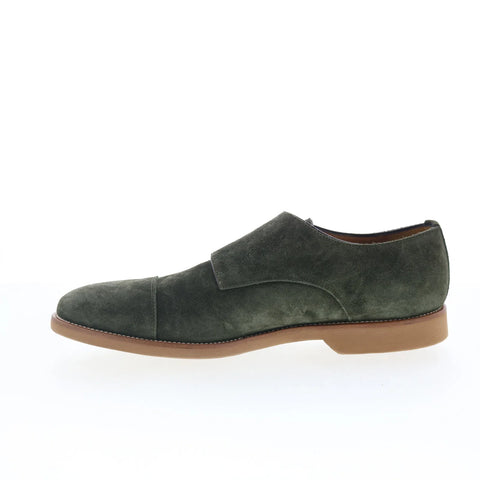 Pastori by Di Bianco Galerius Mens Brown Suede Loafers & Slip Ons Casual Shoes