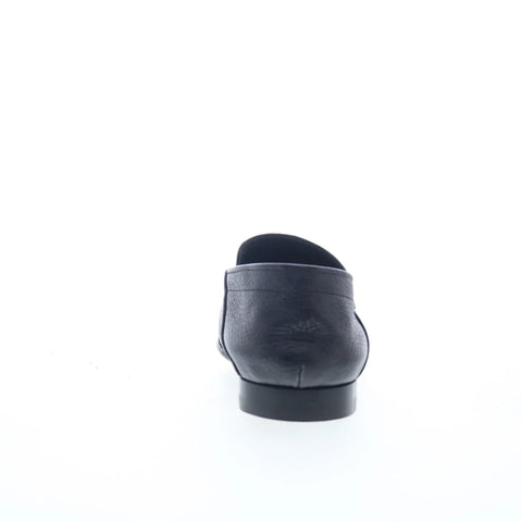 Di Bianco Gallipoli Mens Gray Leather Loafers & Slip Ons Casual Shoes