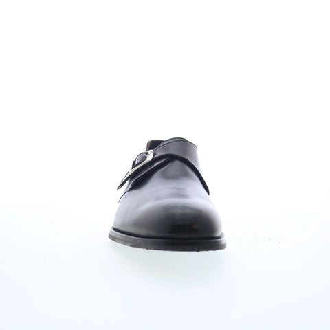 Di Bianco Garibaldi Mens Black Leather Loafers & Slip Ons Casual Shoes