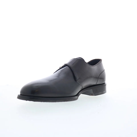 Di Bianco Garibaldi Mens Black Leather Loafers & Slip Ons Casual Shoes