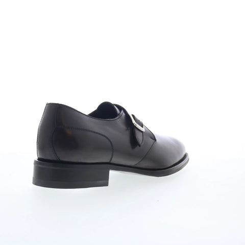 Di Bianco Garibaldi Mens Black Leather Loafers & Slip Ons Casual Shoes