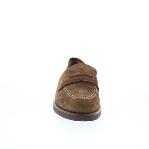 Pastori by Di Bianco Gordian Mens Brown Loafers & Slip Ons Penny Shoes