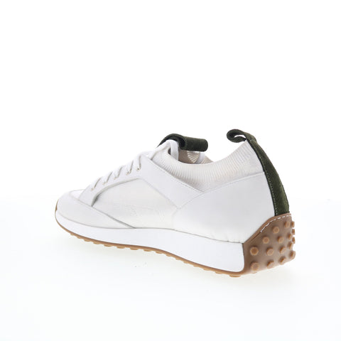 Pastori by Di Bianco Gratain Mens White Leather Lifestyle Sneakers Shoes