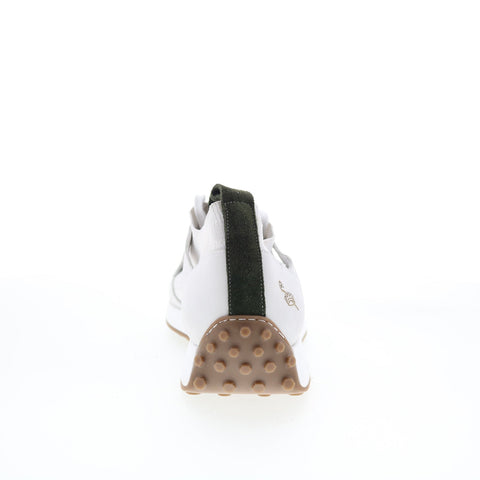 Pastori by Di Bianco Gratain Mens White Leather Lifestyle Sneakers Shoes