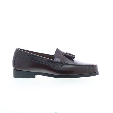 Hitchcock Tassel Loafer Mens Burgundy Extra Wide 3E Loafers Casual Shoes