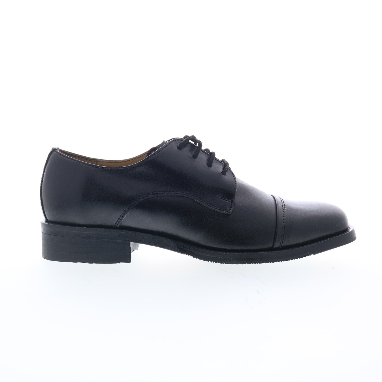 Hitchcock Cap Toe Oxford Mens Black Extra Wide 4E Oxfords Cap Toe