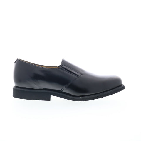 Hitchcock Kent Rubber Mens Black Extra Extra Wide 5E Loafers Casual Shoes