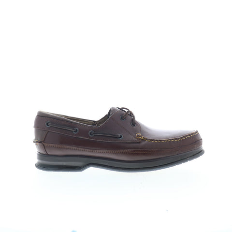 Hitchcock Canoe Boat H2608 Mens Brown Extra Extra Wide 5E Loafers Boat Shoes