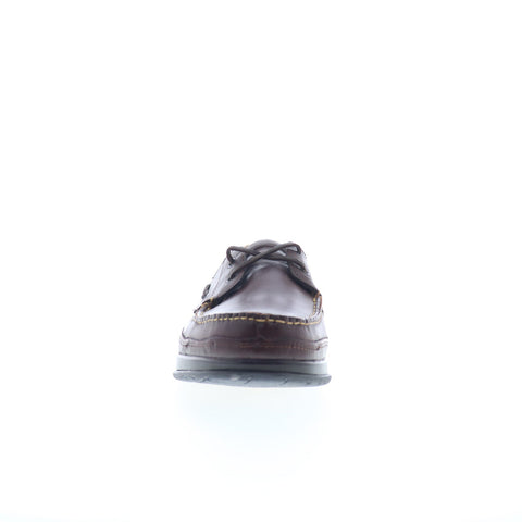 Hitchcock Canoe Boat H2608 Mens Brown Extra Extra Wide 5E Loafers Boat Shoes