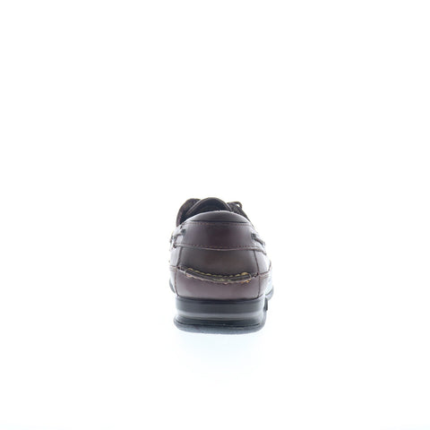 Hitchcock Canoe Boat H2608 Mens Brown Extra Extra Wide 5E Loafers Boat Shoes