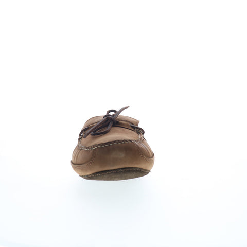 Hitchcock Lined Moc Slipper Mens Brown Extra Extra Wide 8E Loafers Boat Shoes