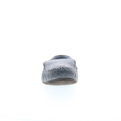 Hitchcock Slippers Mens Gray Extra Extra Wide 6E Slippers Shoes