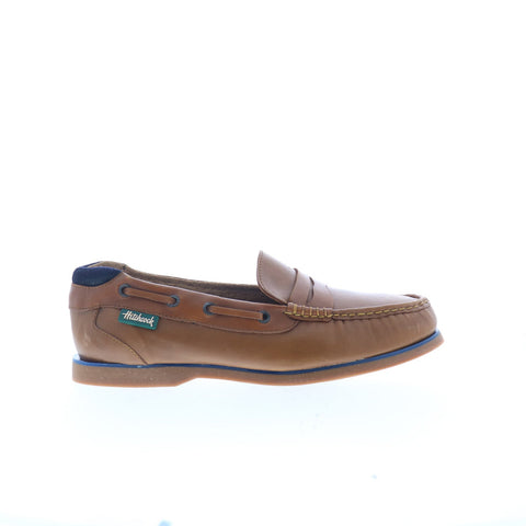 Hitchcock Boat Sole Loafer Mens Brown Extra Extra Wide 8E Loafers Penny Shoes