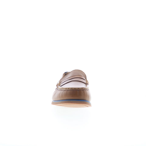 Hitchcock Boat Sole Loafer Mens Brown Extra Extra Wide 8E Loafers Penny Shoes